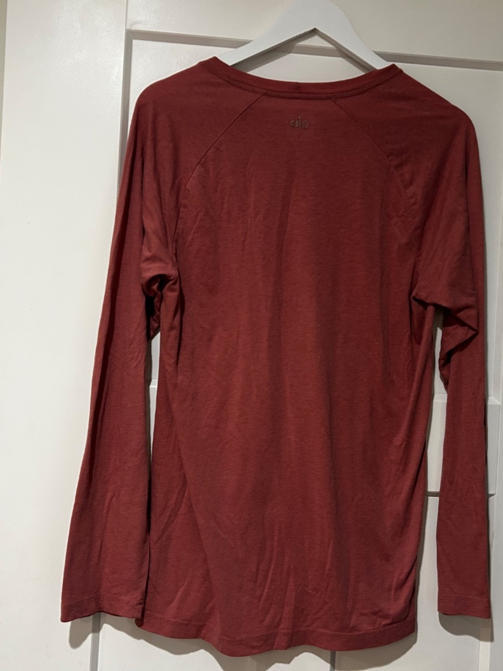 ALO PINK LONG SLEEVE TOP SHIRT XL